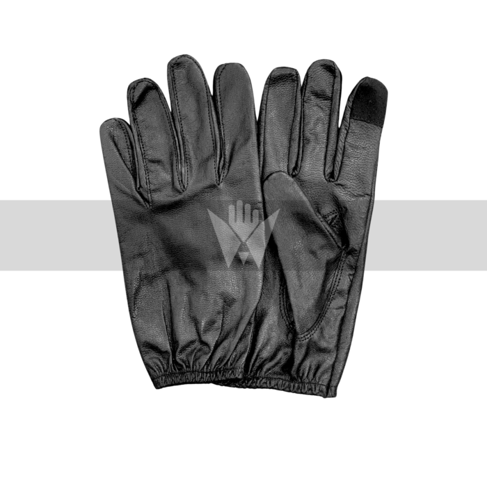 Black Work Gloves – Genuine Sheep Leather for Durable Grip & Comfort