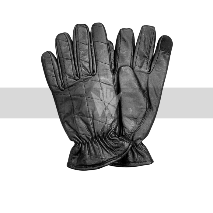 Men’s Work Gloves – Genuine Sheep Leather with Fleece Lining for Cold Weather Protection