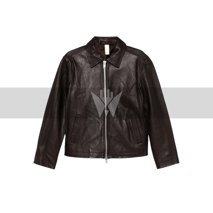 Sunflower Lamb Skin Leather Jacket – Premium 100% Lamb Skin with Polyester Lining